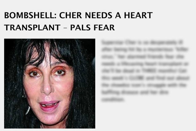LA FOTO DI CHER CHE HA SCONVOLTO I FAN. ECCO LA VERITA' SULLA SUA MALATTIA - 24/12/2014